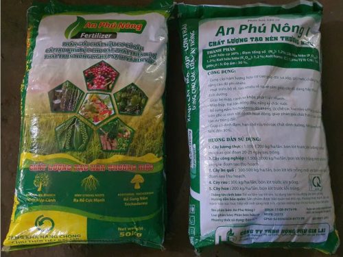 PHÂN BÓN HỮU CƠ AN PHÚ NÔNG I