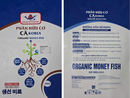 PHÂN BÓN ORGANIC MONEY FISH